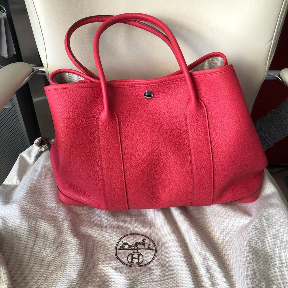 HERMES Negonda Garden Party tote